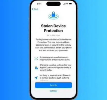 勃利苹果授权维修店分享被盗设备保护功能开启方法 