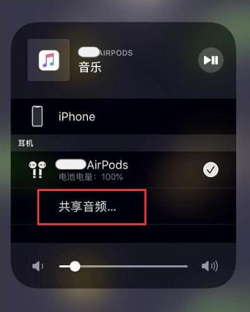 勃利苹果14音频维修点分享iPhone14音频共享设置方法 