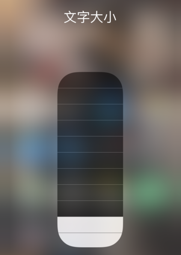 勃利苹果手机维修分享小技巧：在 iPhone 控制中心快速调节字体大小 
